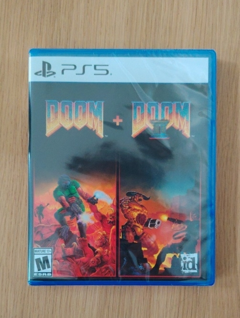 Sony PS5 DOOM + DOOM II - Blue Case